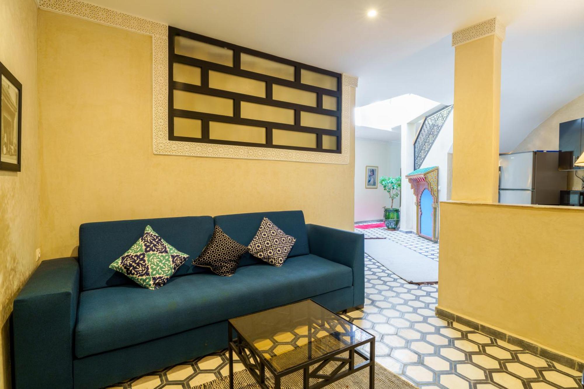 Riad 4 Chambres - Piscine & Petit Dejeuner Gratuit - Wifi Fibre Optique Marrakesz Zewnętrze zdjęcie